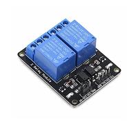 Módulo de relé 2 vías 5V con protección optoacoplador Placa expansión Accesorios placa desarrollo