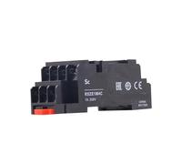 Módulo de relé auxiliar eléctrico RXZE1M2C 8pin RXZE1M4C 14pin Base enchufe Simple RXZE2M114M RPZF1 RGZE1S35M(RXZE1M4C)