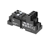 Módulo de relé auxiliar eléctrico RXZE1M2C 8pin RXZE1M4C 14pin Base enchufe Simple RXZE2M114M RPZF1 RGZE1S35M(RXZE2M114)