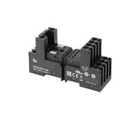 Módulo de relé auxiliar eléctrico RXZE1M2C 8pin RXZE1M4C 14pin Base enchufe Simple RXZE2M114M RPZF1 RGZE1S35M(RXZE2M114M)