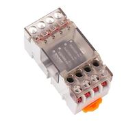 Módulo de relé compacto RT-E04SK, terminal de ahorro de cableado, 4 contactos NA independientes, 5 24 V CC, vida útil extendida (RT-P04S-K)(RT-E04S-K)