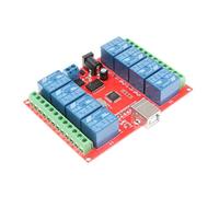 Módulo de relé con interruptor de control USB para ordenador, módulo de relé sin controles, enchufar y usar, apto para controlador inteligente de PC