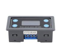 Módulo de relé de 1 canal, interruptor de circuito con temporización de apagado por retardo, módulo temporizador cíclico con pantalla para 6-30 V CC/CA 220 V 5 A, relé de retardo