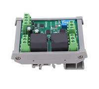 Módulo de relé de 2 Canales Placa controladora de relé Multifuncional DC 12 V con Carcasa para automatización Industrial y Equipos eléctricos Material PCB Tamaño Compacto