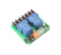 Módulo de relé de 4 canales 30 A, disparador de alto nivel con optoacoplador, carga de aislamiento DC 30 V/AC 250 V 30 A para control de equipo de automatización PLC, control industrial, modificación de circuito