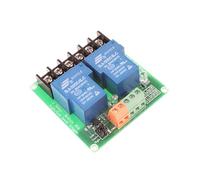 Módulo de relé de 4 canales 30 A, disparador de alto nivel con optoacoplador, carga de aislamiento DC 30 V/AC 250 V 30 A para control de equipo de automatización PLC, control industrial, modificación de circuito