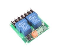 Módulo de relé de 4 canales 30 A, disparador de alto nivel con optoacoplador, carga de aislamiento DC 30 V/AC 250 V 30 A para control de equipo de automatización PLC, control industrial, modificación de circuito