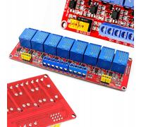 Módulo de relé de 8 canales Rosfix - 5V H/L | 10A por canal | para Arduino
