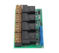 Módulo de relé de Cuatro Vías de Alta Potencia Panel de Control Aislamiento Optoacoplador 30A YYG-4 DC5V Alta Potencia Cuatro (12 VCC)