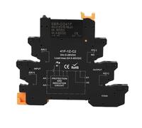 Módulo de relé de estado sólido de interfaz delgada de CA con control de CC Relé de control de CC Relé ssr de CC 41F-1Z-C2/C4 for riel DIN(C2 Jumper Link)