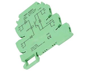 Módulo de Relé de Estado Sólido MRD-060D2 4-32VCC Ultradelgado 6.2mm Carril DIN para Válvula Neumática DC, Salida 1-60VCC 2A con Protección IP20