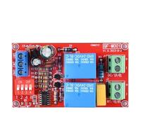 Módulo de relé de marcha adelante y atrás con motor de CC de 10 A, 5 V/12 V/24 V, con temporizador for electroválvula y varilla de empuje eléctrica.(12V)