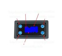Módulo de relé de retardo XY-WJ01 con interruptor de circuito de sincronización de ciclo de doble pantalla LED digital