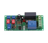 Módulo de relé de temporizador, Fydun 1 unidad AC100V-250V Interruptor de encendido/apagado de temporizador de ciclo infinito ajustable Módulo de relé para circuito de