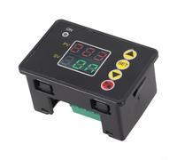 Módulo de relé de temporizador T2310 con voltaje múltiple DC12V 24V AC220V para fuente de alimentación retardada y sincronización eléctrica precisa (12V)