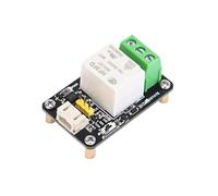 Módulo de relé de un solo canal para Raspberry Pi Zero/2B/3B/4B, STM32, ESP32, Arduino - Placa de expansión de relé de 3,3 V/5 V con aislamiento de acoplador óptico e indicador LED - Compatible con
