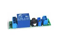 Módulo de relé encendido/apagado Dalay tiempo 5V12V, interruptor monoestable NE555, retardo blindaje, grabadora conducción coche, inicio retardado, 60SAdjustable(Onecolor)