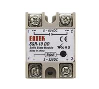 Módulo de relé estado sólido DC 5-60V SSR-10DD SSR-25DD SSR-40DD 10A 25A 40A Entrada 3-32V Salida(SSR-10DD)