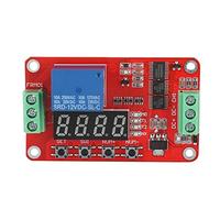 Módulo de Relé FRM01, Módulo de Relé de Retardo de Tiempo Multifunción Programable, Temporización de Bucle Infinito Módulo de Temporizador de Ciclo de Relé de Autobloqueo para Smart Home, Control Auto
