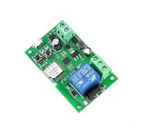 Módulo de relé inteligente de 5 V y 32 V para interruptor compatible con EWELINK con encendido y autobloqueo para automatización del hogar (5 V/7-32 V (WIFI+RF))