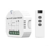 Módulo de relé inteligente para persianas enrollables con RF433MHz y múltiples opciones de control a través de la aplicación