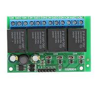 Módulo de relé, Módulo de relé autoblocante, 4 canales Flip-Flop Módulo de relé autoblocante de disparo de pulso bajo 6-24VDC