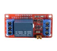 Módulo de relé, parche, fotoacoplador, módulo de aislamiento, optoacoplador de canal, 5 V, 12 V, 24 V Módulo de relé CA/CC, relé, 5 mA, corriente de disparo(24V)