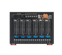 Módulo de relé Placa de Control Motor pequeño válvula hidráulica dedicada 24VDC NPN/PNP Universal enchufable 1 Uds(10Way 1NONC TE)