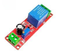 Módulo de relé temporizador NE555 interruptor de retardo ajustable 0-10 segundos DK555 DC 12V circuito de Control de tiempo temporizador de retardo de encendido/apagado