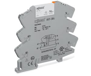Módulo De Relé WAGO 857-304 24VDC 6A Cambio Simple - 857-304