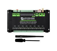 Módulo de relé WiFi industrial ESP32-S3 de 8 canales, RS485 integrado, entrada digital, relé, puerto PoE Eth y múltiples circuitos de protección de aislamiento, soporta RS485 y control remoto
