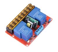 Módulo de relés de doble canal de 30 amperios para control de disparo de niveles altos y bajos con diseño de aislamiento DC5V AC110/220V Desarrollo de proyectos de laboratorio