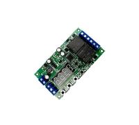 Módulo de relés para PLC DC5V/7-30V AC110-220V 6A Módulo de relé de retardo de tiempo ajustable 2 vías LED ciclo digital apagado(AC110-220V)