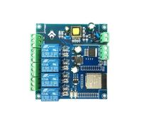 Módulo de relés para PLC Fuente de alimentación AC/DC Control de placa de desarrollo de módulo de relé de 4 canales WF