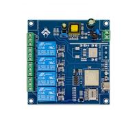 Módulo de relés para PLC Módulo de relé de 4 canales AIR780E 4G, placa de desarrollo WF compatible con Blth, fuente de alimentación con Control de comando(AC220V)