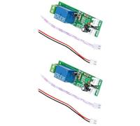Módulo de relés temporizadores ajustables de 0-60 minutos Módulo de relés temporizadores de retardo de 12 V 10 A con modo de disparo doble para diversas aplicaciones Transmisión de medida LED