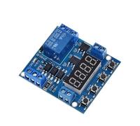 Módulo de retardo XY-J05 Disparador de retardo de temporizador Desactivación Detección de límite superior e inferior de voltaje Conteo de tiempo cíclico Control de carga de batería