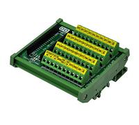 Módulo de ruptura de bloque de terminales de tornillo de montaje en carril DIN para Raspberry Pi Pico