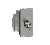 Módulo de salida de TV SAT pantalla 25 x 50mm - Gris