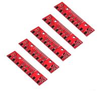 Módulo de seguimiento de líneas por infrarrojos de 8 canales, sensor analógico de 3,3 V-5 V para navegación robótica y detección de obstáculos, PCB compacto 65,7 x 16 mm