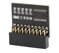 Módulo de Seguridad de Cifrado TPM 1.2, Procesador de Cifrado Independiente LPC de 20 Pines Módulo TPM 1.2 Seguro Y Estable para la Placa Base con Interfaz TPM de 20 Pines