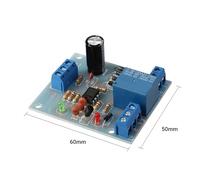 Módulo de Sensor de Controlador de Nivel de líquido de 12 V CC - Placa de Circuito de Interruptor de detección de relé para Sistemas de Bombeo y Drenaje - Gestión automática de