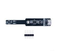 Módulo de sensor de efecto Hall con detección de polo magnético N/S, medición de intensidad de campo 1,6 mV/GS, indicador LED rojo y azul, 3,3-40 V, para industria y laboratorio