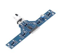 Módulo de Sensor de Evitación de Obstáculos Infrarrojo IR 3,0-5,5 V, Módulo de Sensor de Evitación de Obstáculos de Seguimiento de 5 Canales para Robot de Juguete de Coche Inteligente