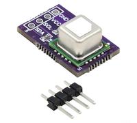 Módulo de sensor de gas SCD40 Monitor de humedad y temperatura con interfaz I2C de baja potencia para agricultura HVAC de hogar inteligente (tablero morado)