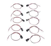 Módulo de sensor de haz de rotura de infrarrojos, paquete de 5 interruptores fotoeléctricos de 5 mm para robótica Arduino, salida NPN DC 3-5V, respuesta de 2 ms, negro