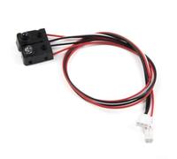 Módulo de sensor de haz de rotura IR con interruptor fotoeléctrico LED de 3 mm para robótica, sistemas de control industrial y uso educativo (25 cm)