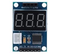 Módulo de Sensor de medición de Distancia ultrasónico Tablero de Rango de Pantalla Digital de Alta precisión con Salida de Puerto Serie para proyectos de Bricolaje de robótica