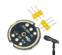 Módulo De Sensor De Micrófono MEMS: Tablero De Detección En Miniatura, Amplificador De Micrófono Sensible, Ruptura Electrónica De Bajo Ruido Con Captura De Audio , Atributo De Electrónica De Br