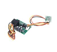 Módulo de Sensor de Movimiento Humano PIR de 12 V CC con Salida de relé - Interruptor de detección de Infrarrojos piroeléctrico de Tipo Dividido para Control de iluminación y